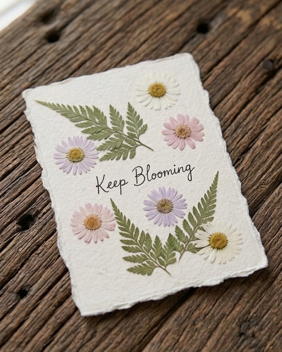 Keepsake card - Daisy & Fern