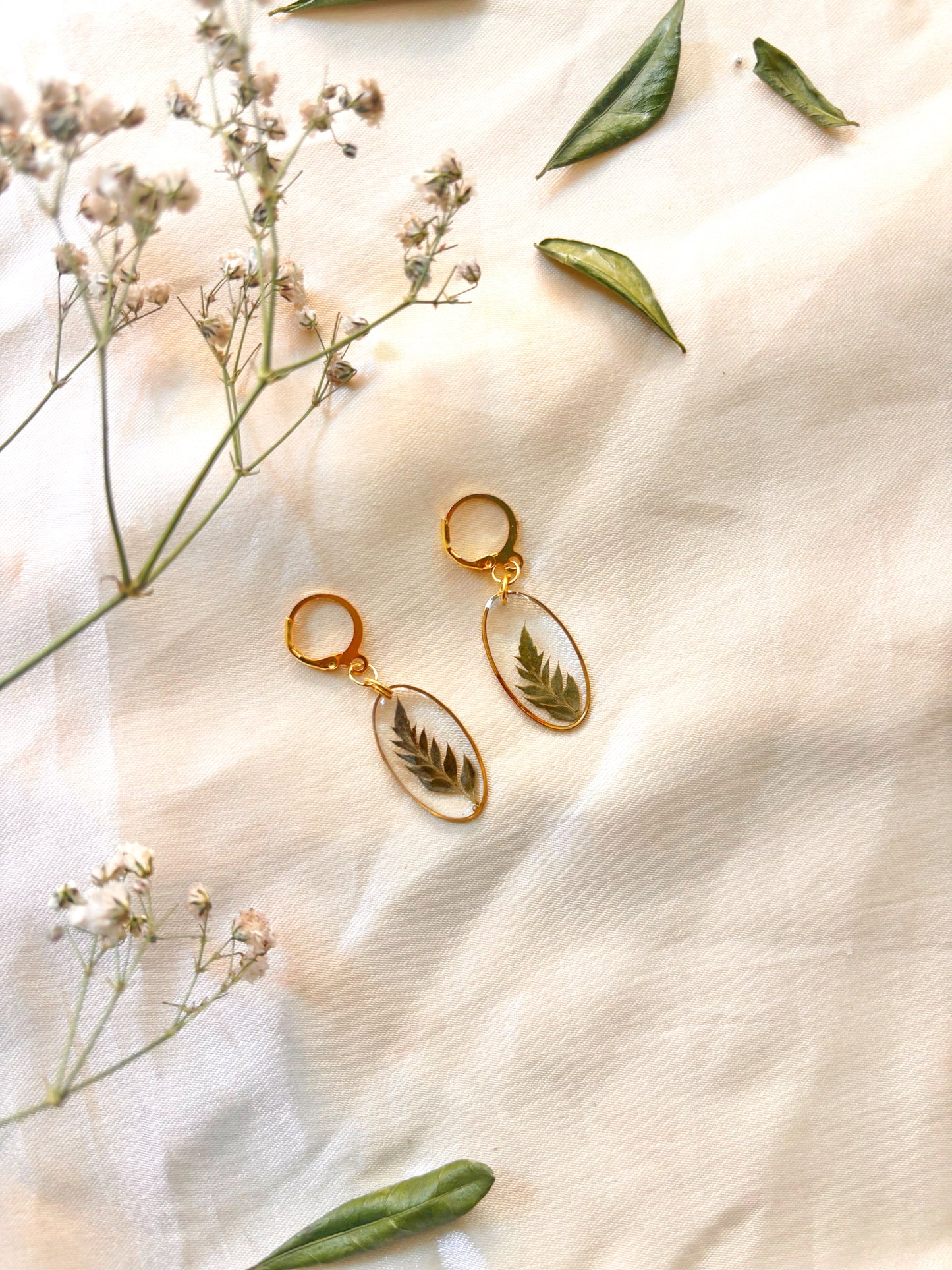 Fern earrings