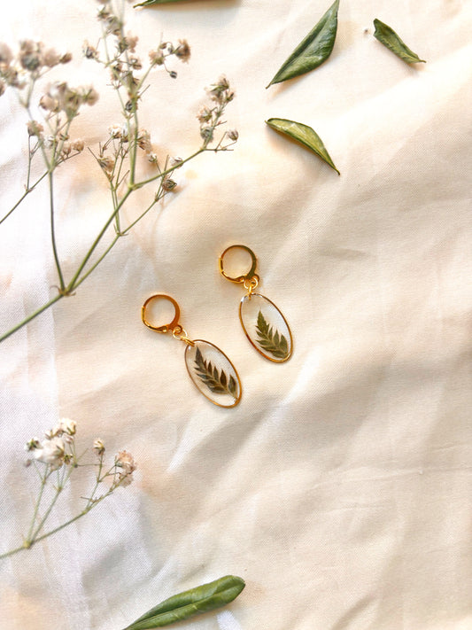 Fern earrings