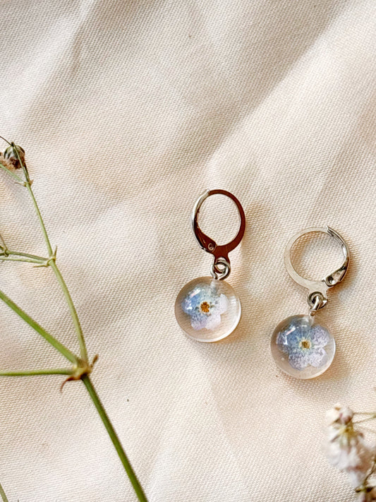 Forget me not earrings