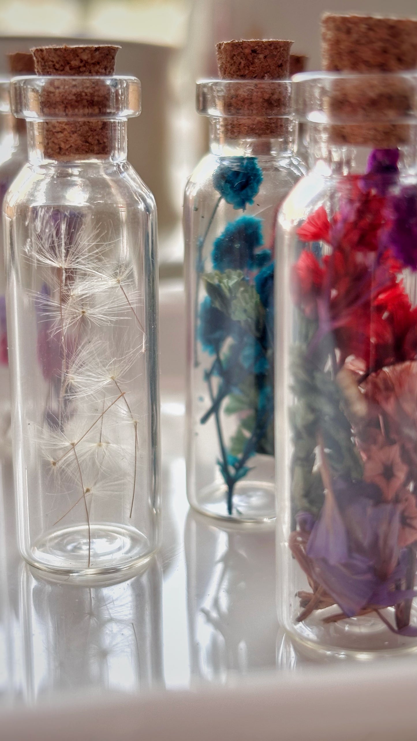 Floral Bottles