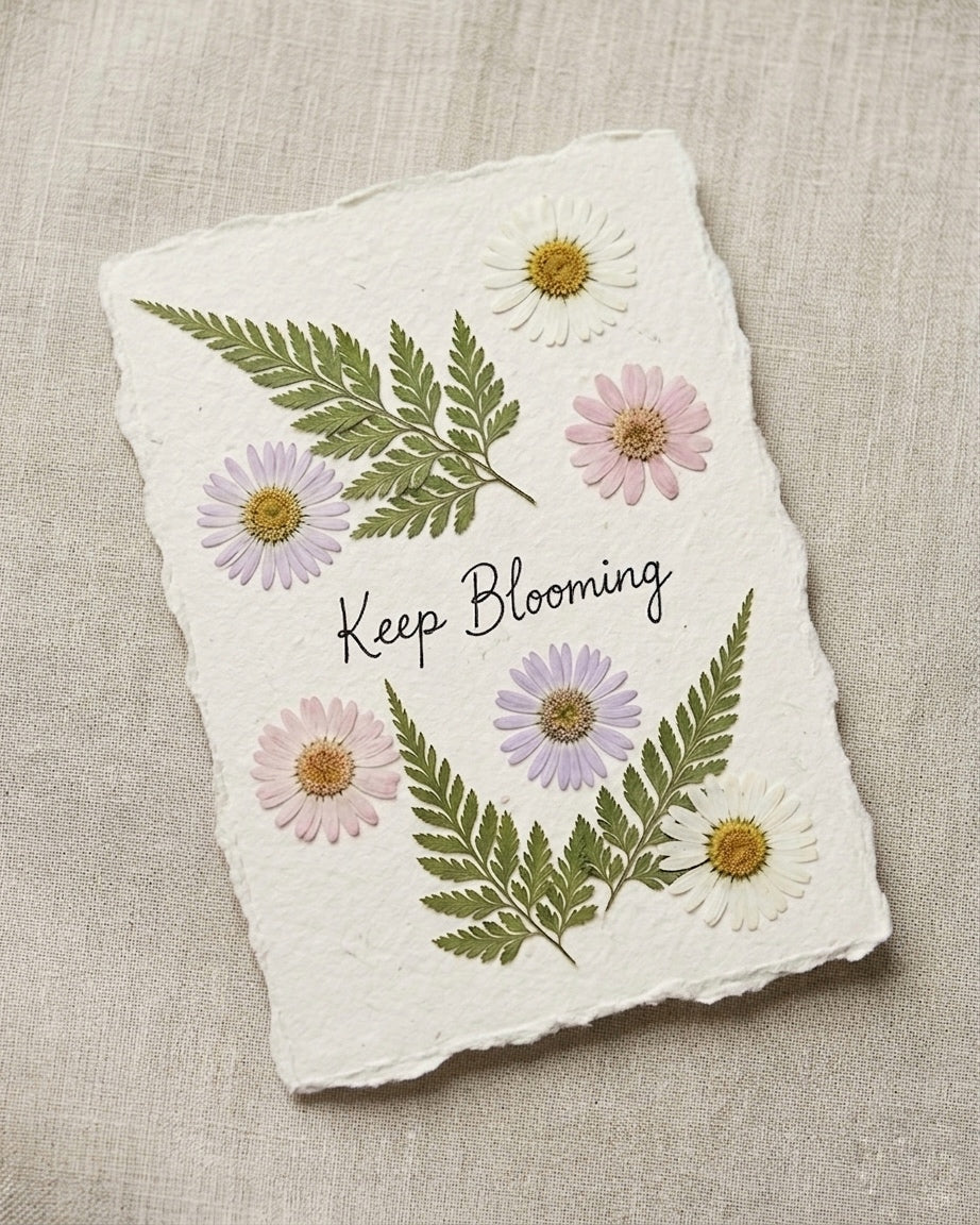 Keepsake card - Daisy & Fern