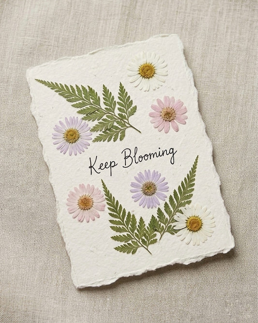 Keepsake card - Daisy & Fern